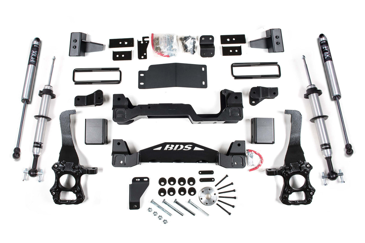 4-Inch Lift Kit - FOX 2.0 IFP Strut for 2015-2020 Ford F-150 4WD