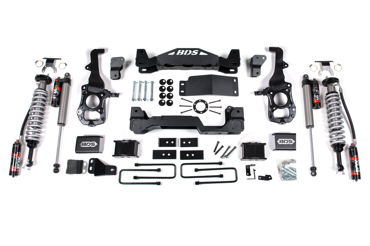 6-Inch Lift Kit - FOX 2.5 Performance Elite Coil-Over for 2021-2024 Ford F-150 4WD