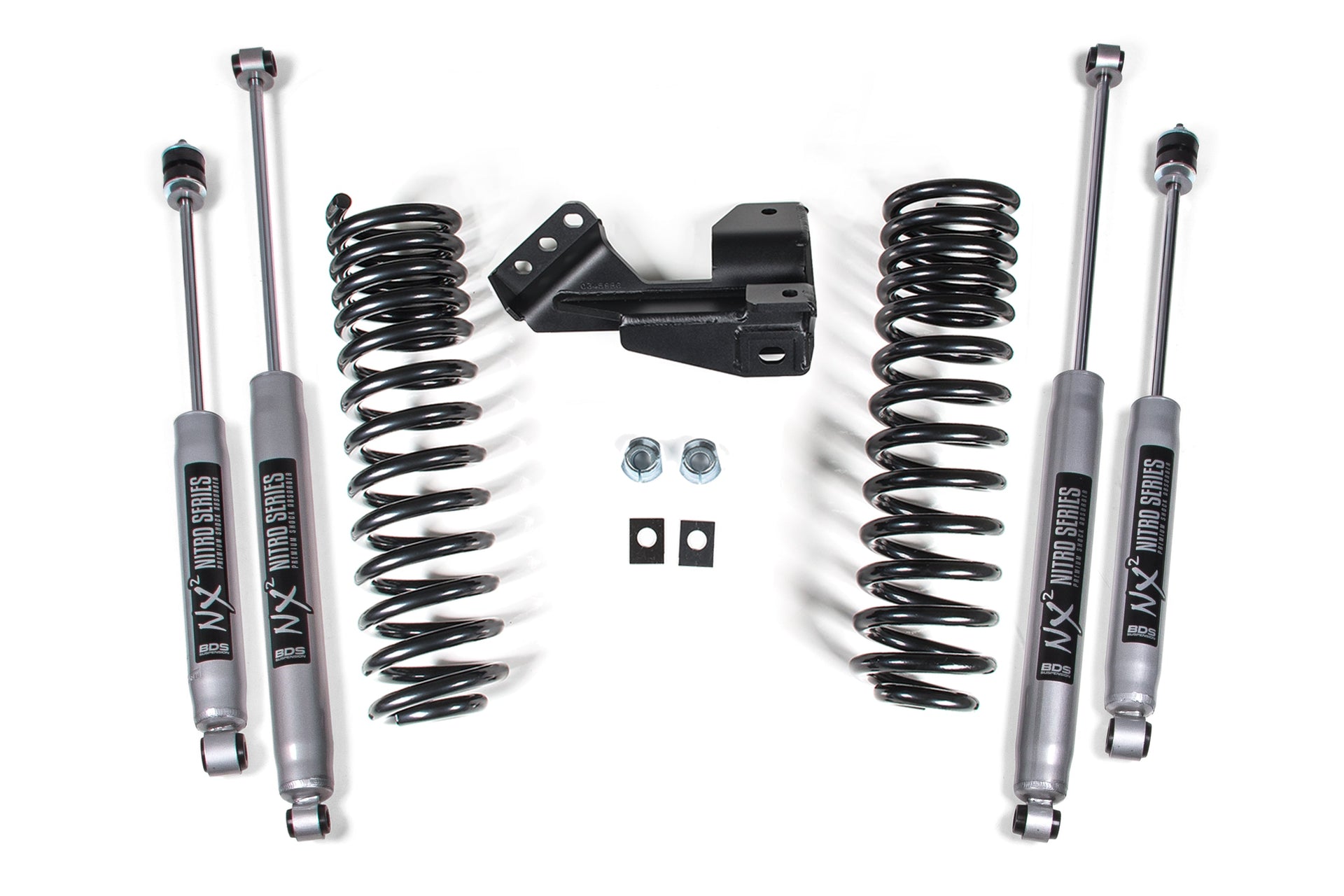 1-2 Inch Leveling Kit - Performance Spring for Ford F250/F350 Super Duty (1" Lift: 17-19) | (2" Lift: 20-24) 4WD Diesel & Gas