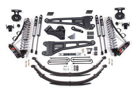 6 Inch Lift Kit w/ Radius Arm - FOX 2.5 Performance Elite Coil-Over Conversion for 2008-2010 Ford F-250/F-350 Super Duty 4WD Diesel