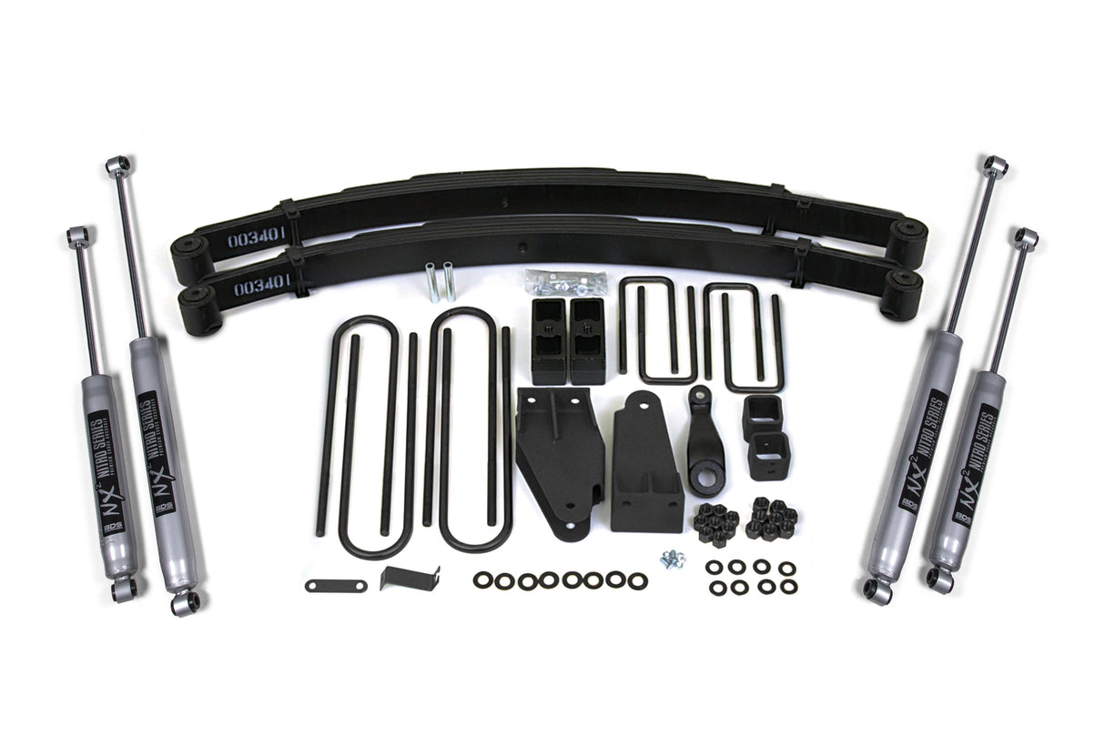 4-Inch Lift Kit for 1987-1996 Ford F-250 TTB 4WD