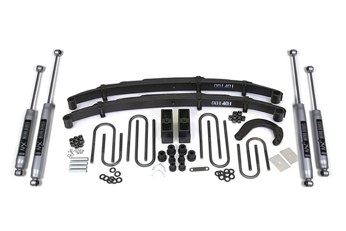 4-Inch Lift Kit for 1973-1976 Chevy/GMC 3/4 Ton Truck/Suburban 4WD