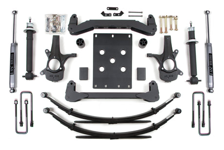 6-Inch Lift Kit for 2007-2013 Chevy Silverado + GMC Sierra 1500 2WD