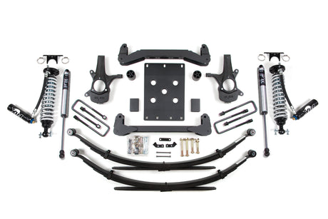 4-Inch Lift Kit - FOX 2.5 Coil-Over for 2007-2013 Chevy Silverado + GMC Sierra 1500 2WD