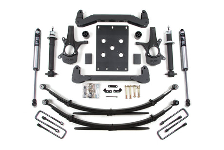 4-Inch Lift Kit for 2007-2013 Chevy Silverado + GMC Sierra 1500 2WD