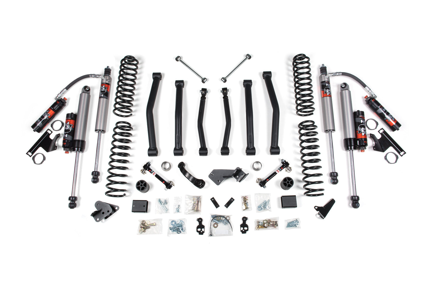 4-Inch Lift Kit for 2012-2018 Jeep Wrangler JK 2-Door