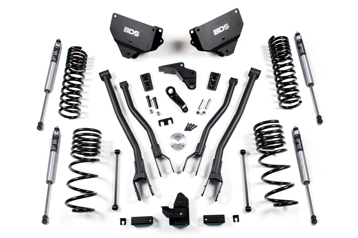 4-Inch Lift Kit w/ 4-Link for 2014-2018 Dodge Ram 2500 4WD Gas