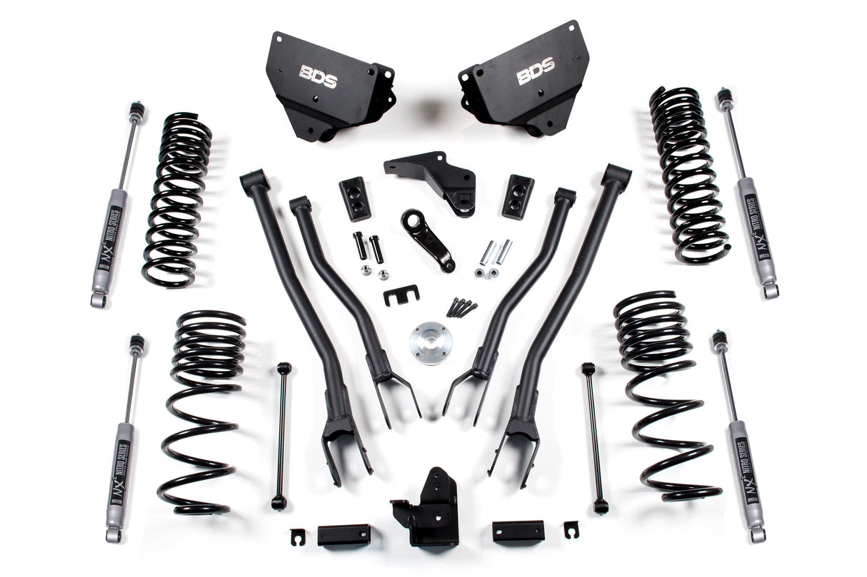 4-Inch Lift Kit w/ 4-Link for 2014-2018 Dodge Ram 2500 4WD Gas