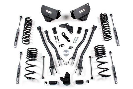 4-Inch Lift Kit w/ 4-Link for 2014-2018 Dodge Ram 2500 4WD Gas
