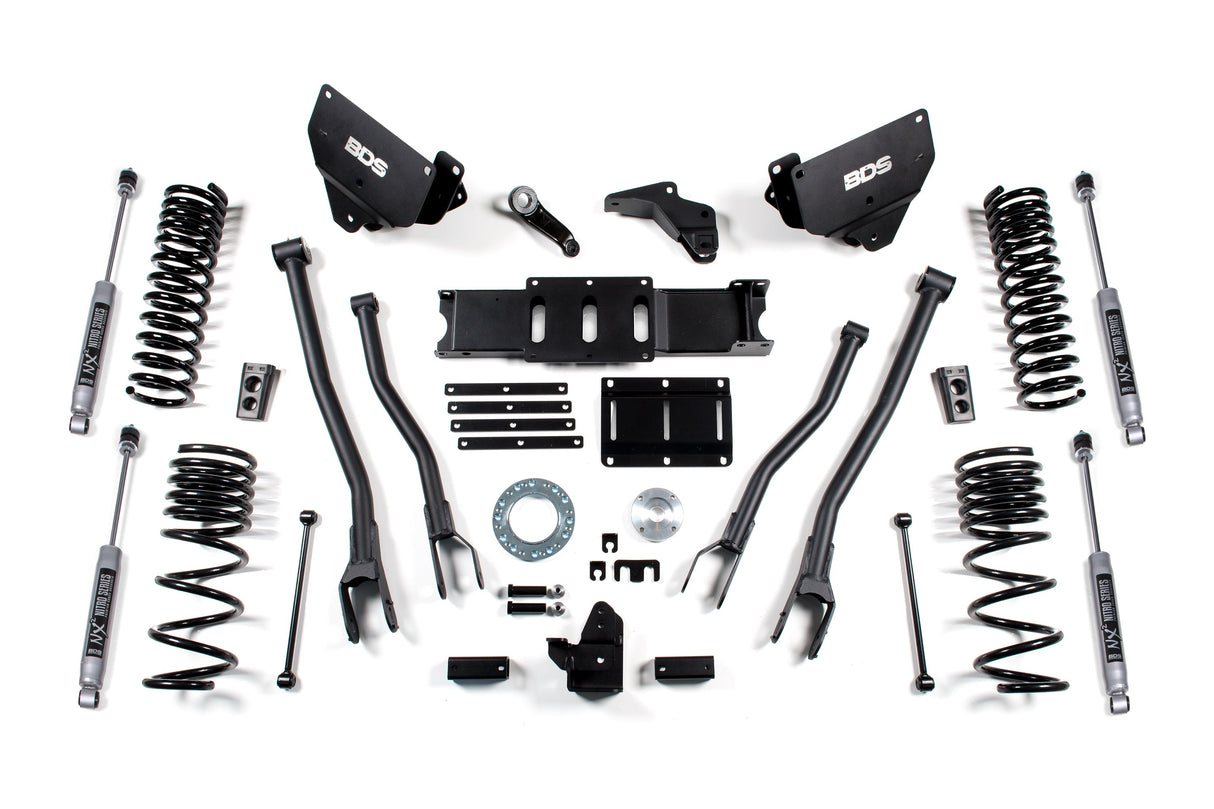 5.5-Inch Lift Kit w/ 4-Link for 2014-2018 Dodge Ram 2500 4WD Gas