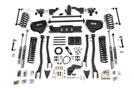 8-Inch Lift Kit w/ 4-Link for 2014-2018 Dodge Ram 2500 4WD Diesel