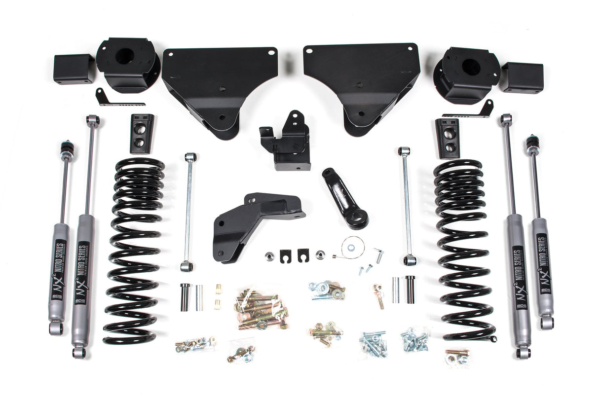 4-Inch Lift Kit for 2014-2018 Dodge Ram 2500 w/ Rear Air Ride 4WD Gas