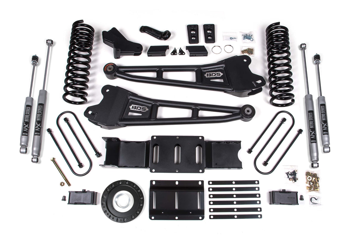 4-Inch Lift Kit w/ Radius Arm for 2019-2024 Dodge Ram 3500 4WD Diesel