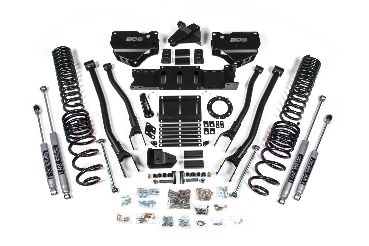 4-Inch Lift Kit w/ 4-Link for 2019-2024 Dodge Ram 2500 4WD Gas