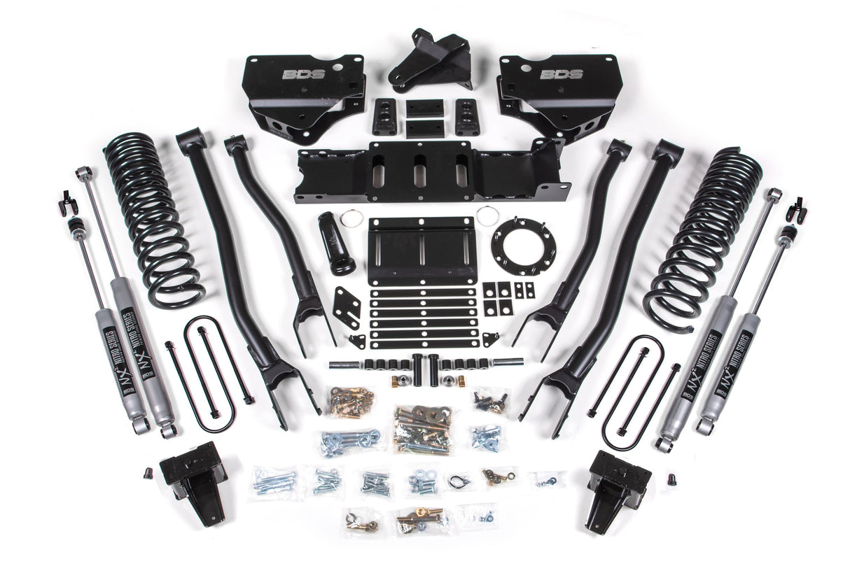 6-Inch Lift Kit w/ 4-Link for 2019-2024 Dodge Ram 3500 4WD Diesel