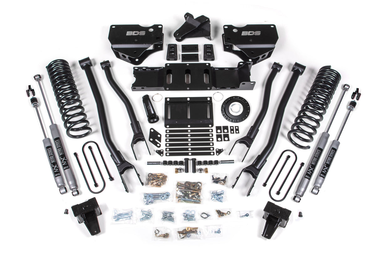 6-Inch Lift Kit w/ 4-Link for 2019-2024 Dodge Ram 3500 4WD Diesel