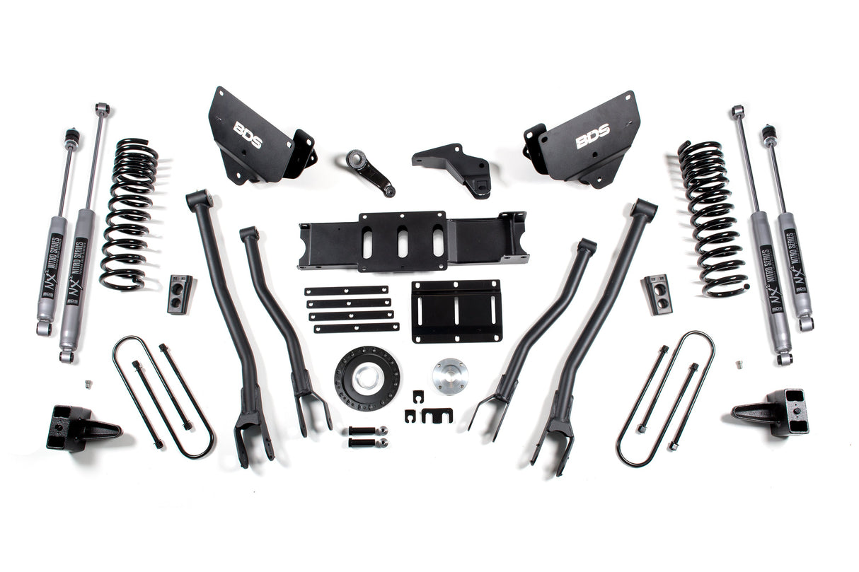 6-Inch Lift Kit w/ 4-Link for 2013-2018 Dodge Ram 3500 4WD Diesel