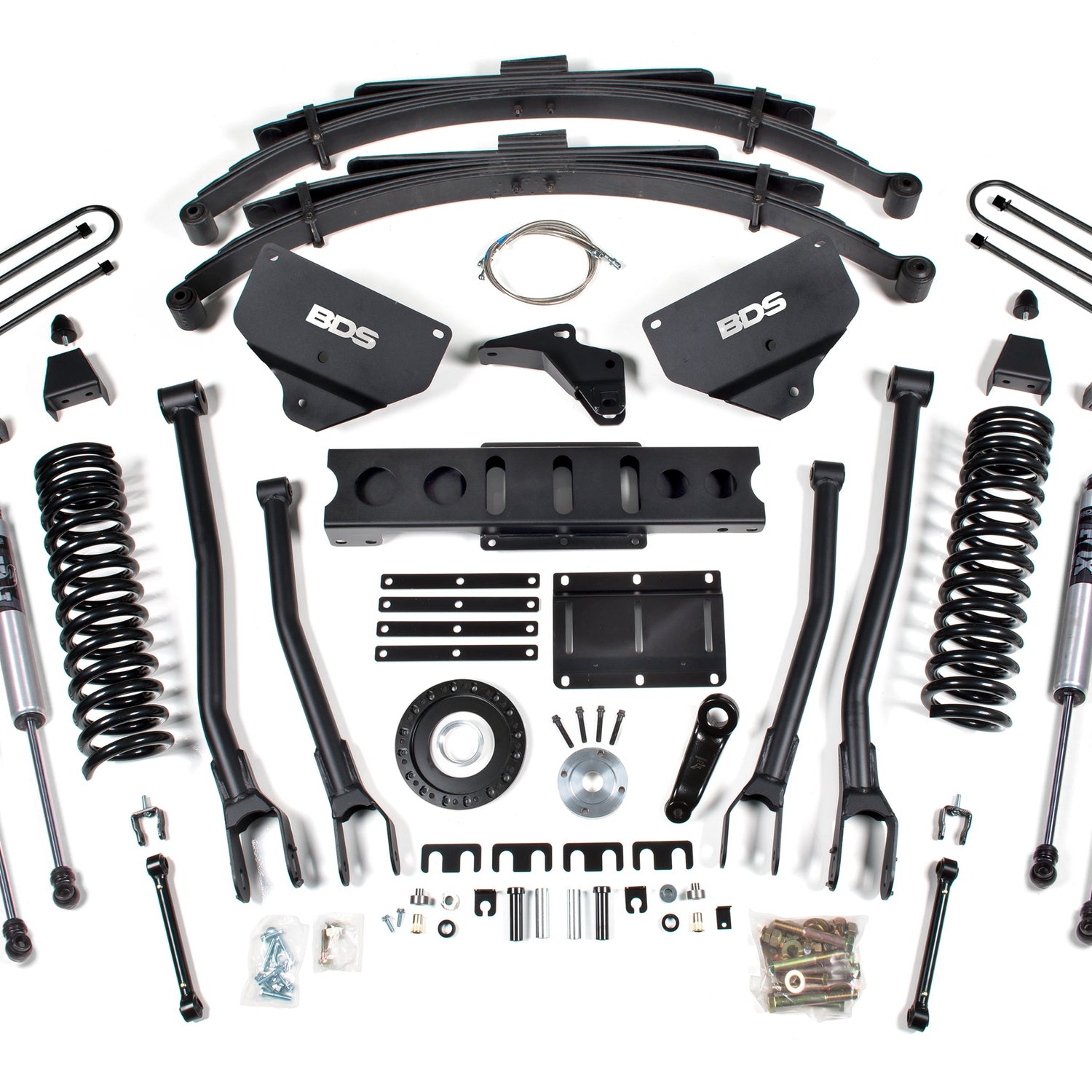 8-Inch lift Kit w/ 4-Link for 2013-2018 Dodge Ram 3500 4WD Diesel