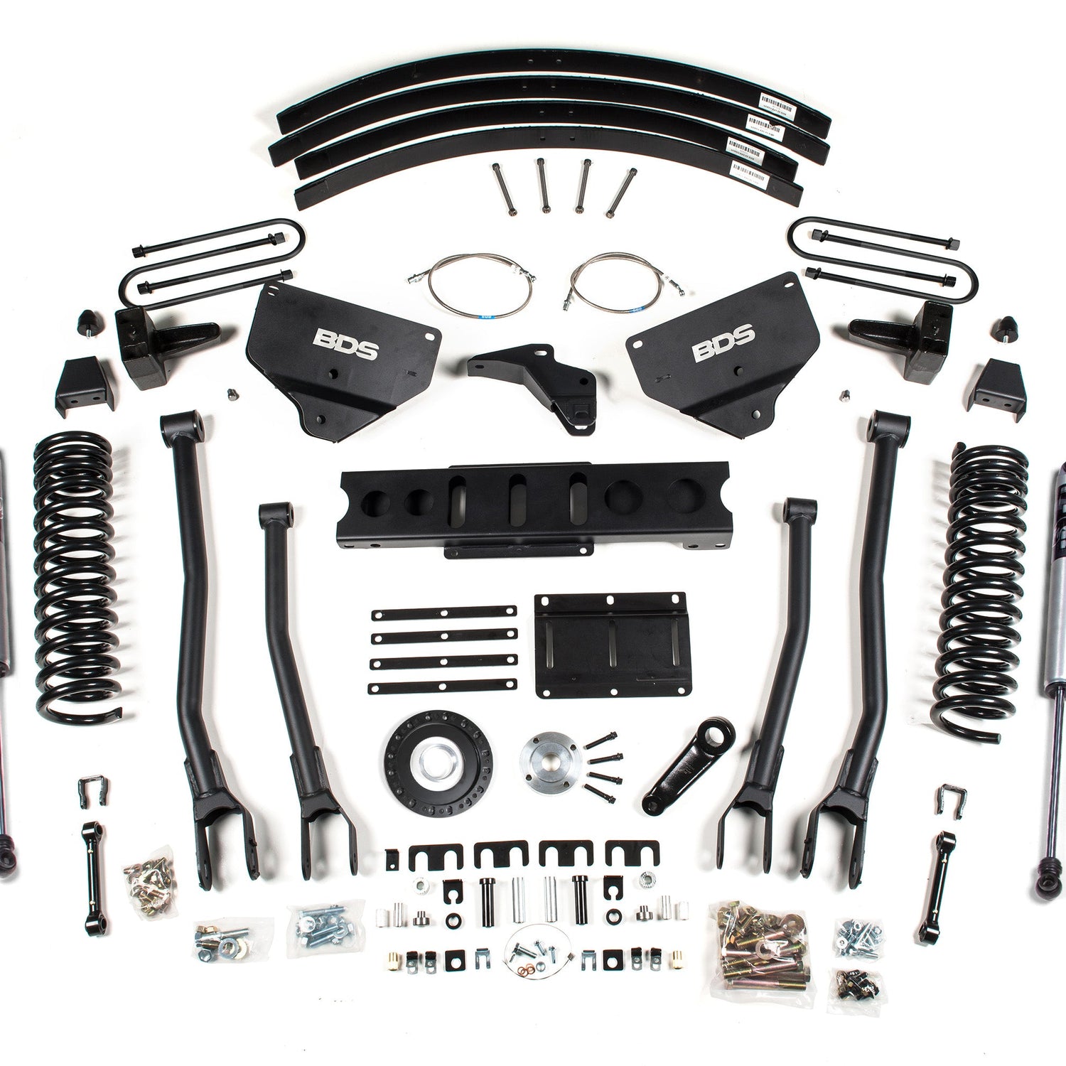 8-Inch lift Kit w/ 4-Link for 2013-2018 Dodge Ram 3500 4WD Diesel