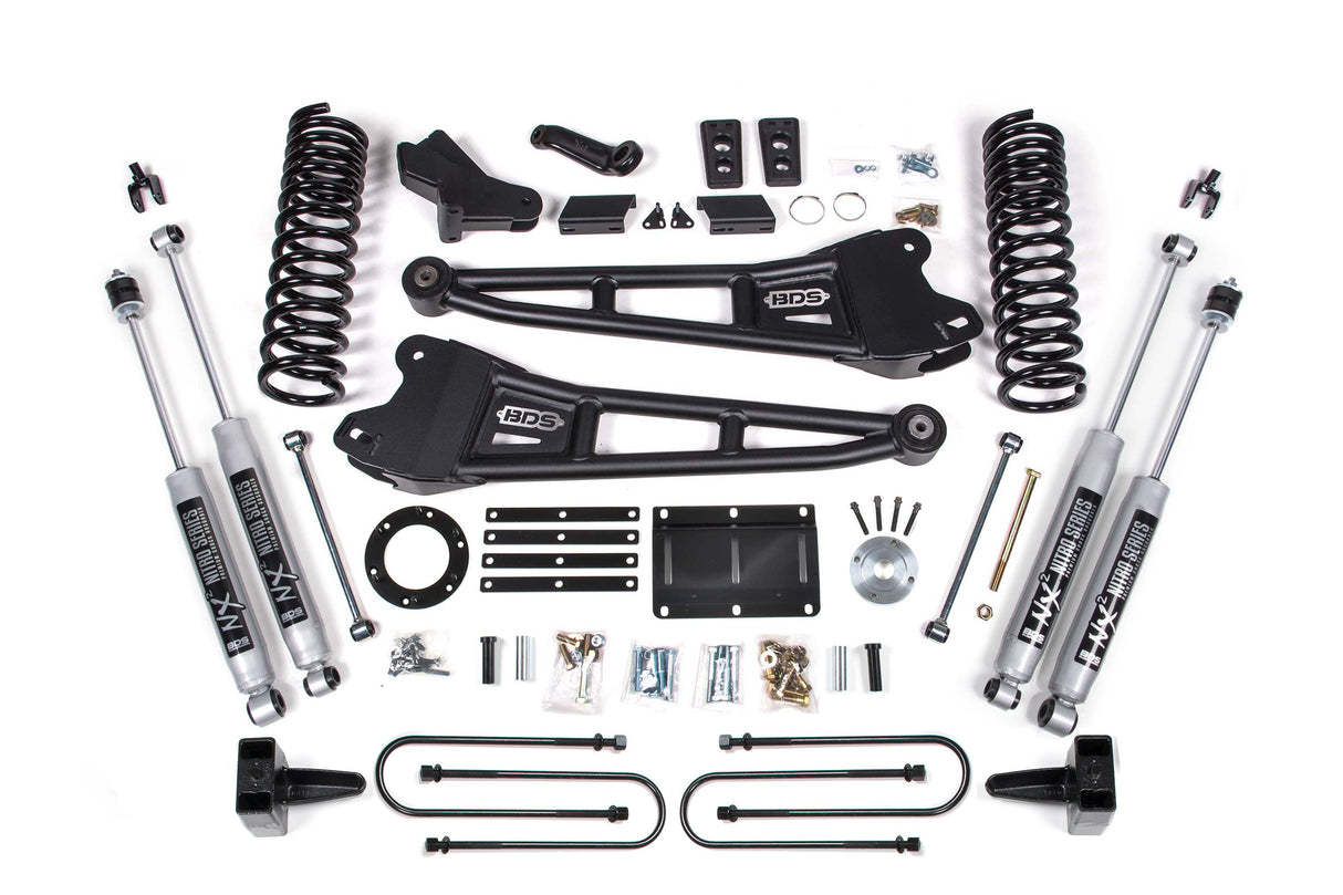 5.5-Inch Lift Kit w/ Radius Arm for 2013-2018 Dodge Ram 3500 4WD Gas