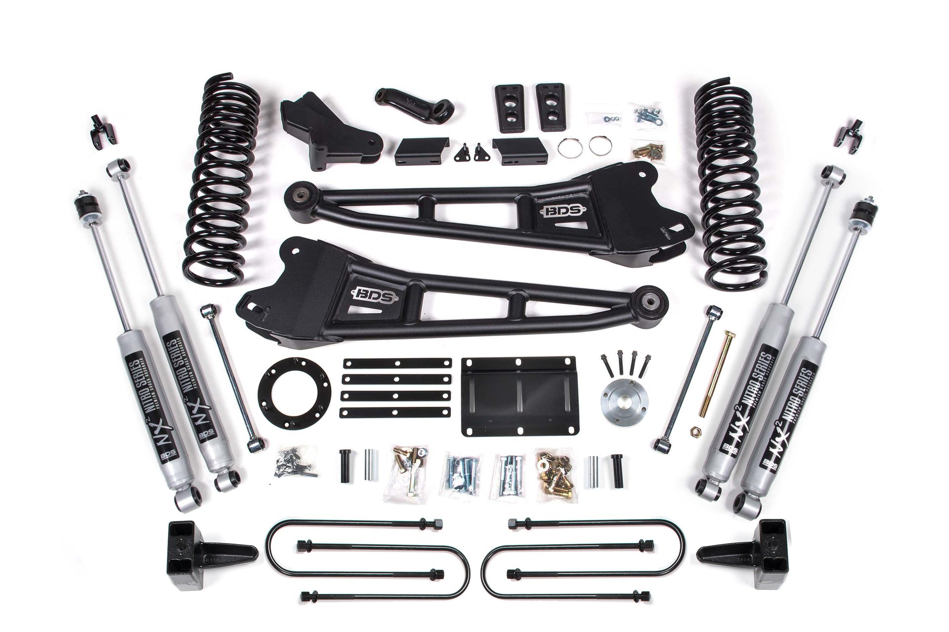 6-Inch Lift Kit w/ Radius Arm for 2013-2018 Dodge Ram 3500 4WD Diesel
