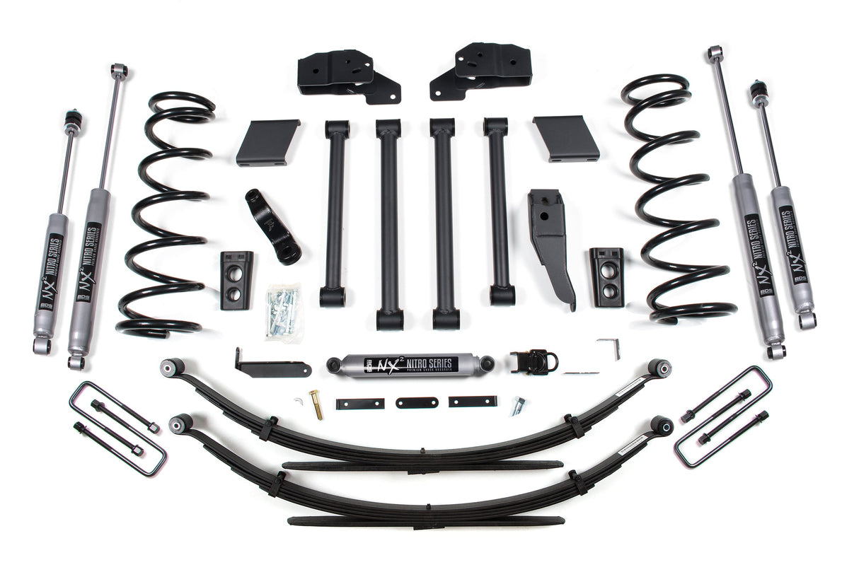 5-Inch Lift Kit for 2000-2002 Dodge Ram 2500/3500 4WD