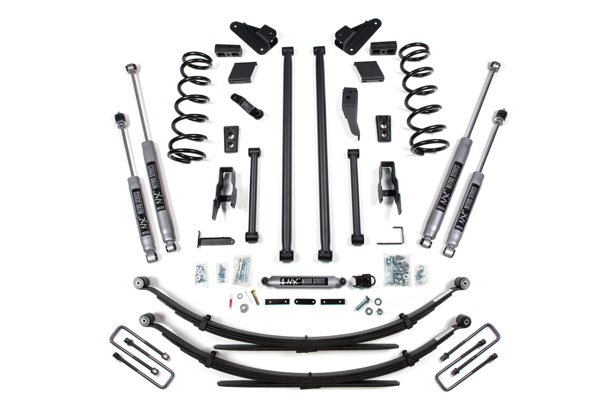 4.5-Inch Lift Kit - Long Arm Conversion for 1994-1999 Dodge Ram 2500/3500 4WD