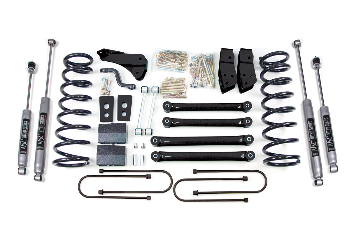4-Inch Lift Kit for 2008 Dodge Ram 2500 Power Wagon 4WD