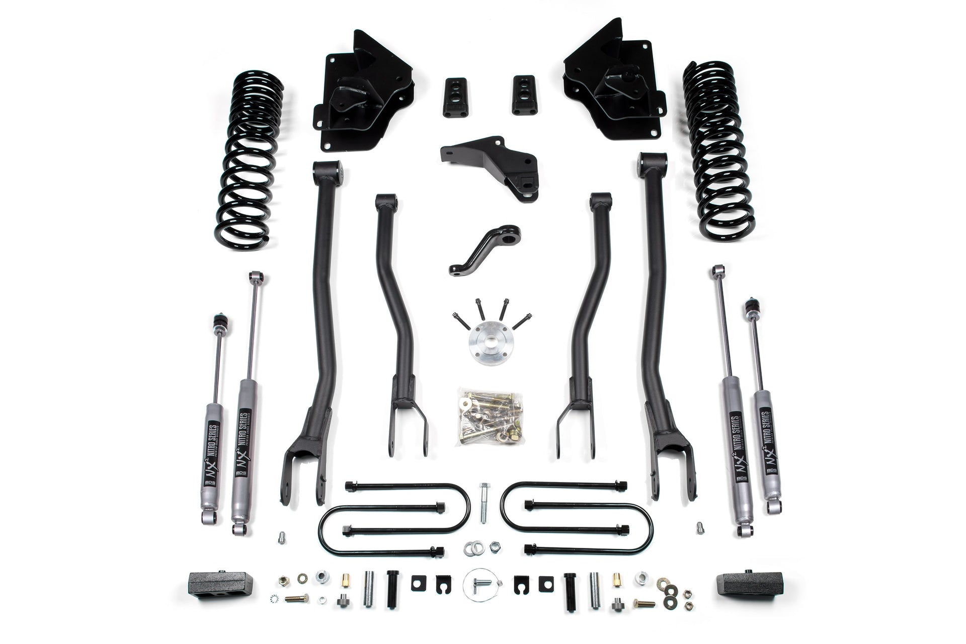4-Inch Lift Kit w/ 4-Link for 2013-2018 Dodge Ram 3500 4WD Diesel