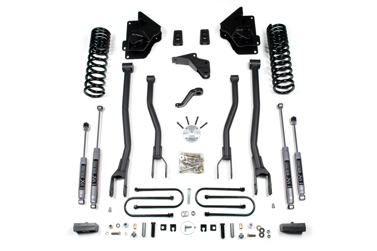 4-Inch Lift Kit w/ 4-Link for 2013-2018 Dodge Ram 3500 4WD Gas