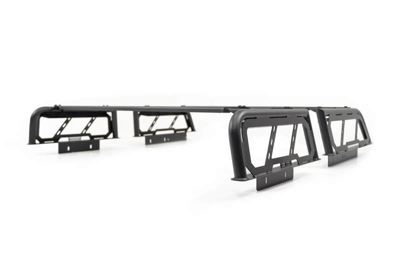 DV8 Offroad 07-23 Toyota Tundra / 09-23 Ford F150 Raptor MTO Series Bed Rack - 2pc Adj.