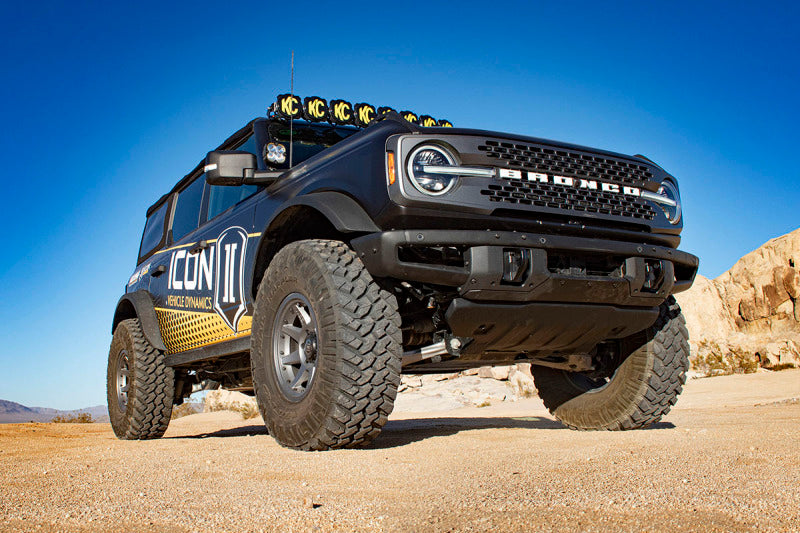 ICON 2021-2023 Ford Bronco, Rear, 1.25-3” Lift, 2.5 VS IR Coilover Kit, Heavy Rate Spring