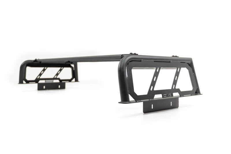 DV8 Offroad 07-23 Toyota Tundra / 09-23 Ford F150 Raptor MTO Series Bed Rack - 2pc Adj.