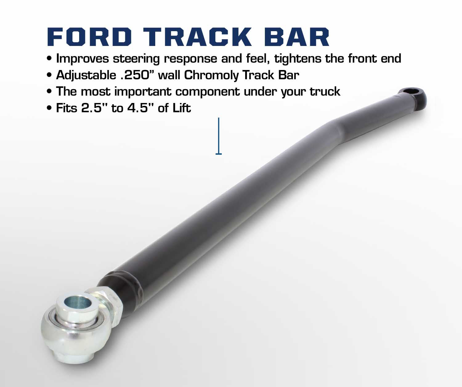 05-16 FORD F250/F350 ADJUSTABLE TRACKBAR