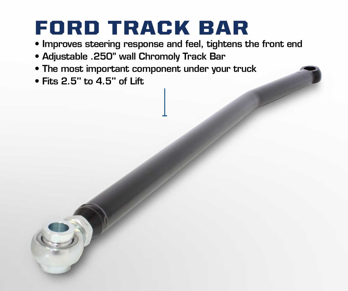 05-16 FORD F250/F350 ADJUSTABLE TRACKBAR