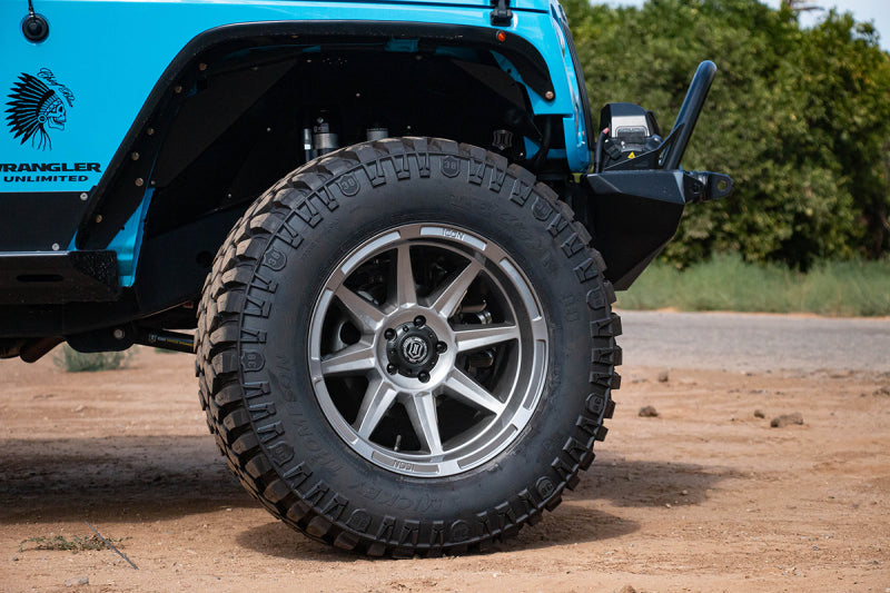 ICON Bandit | 20x10 | -24mm Offset | 5x5 | 71.5mm Hub | Gun Metal Wheel