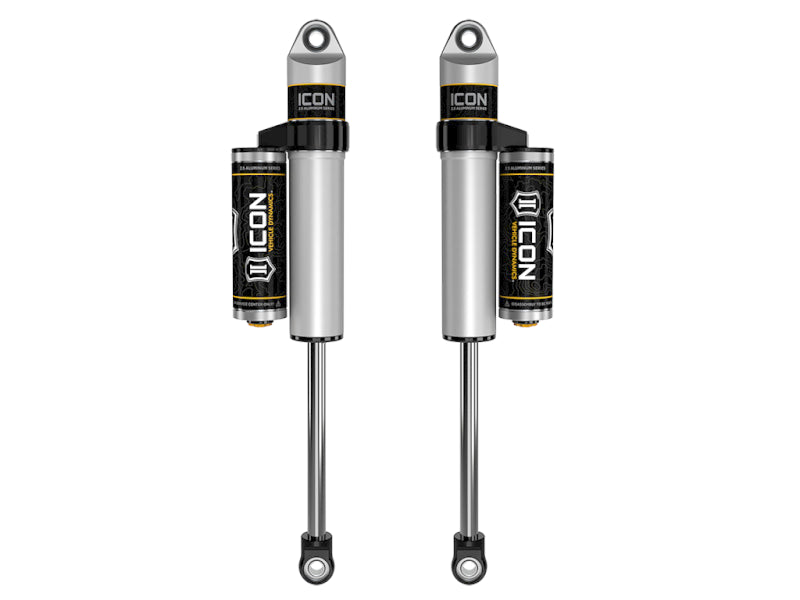ICON 2001-Up GM 2500/3500 HD, 6-8” Lift, Rear 2.5 VS Piggyback Res Shocks, Pair
