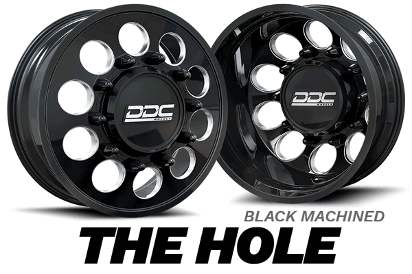 DDC Wheels "THE HOLE" for 2019-2022 Ram Dually