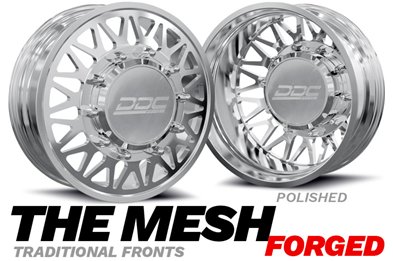 DDC Wheels "THE MESH" POLISHED FORGED WHEELS GM