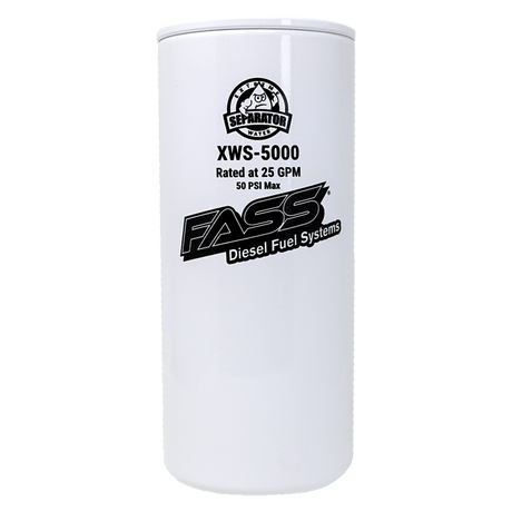 FASS FUEL SYSTEMS XWS-5000 1-12" TRANSFER TANK FUEL FILTER (XWS-5000)