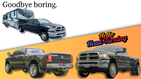 From Boring to BADASS: Transforming our project manager's Ram 3500!