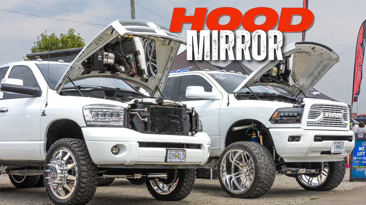 FASS Fabrication_4th Gen and 3rd Gen Cummins_Bolt In Hood Mirror