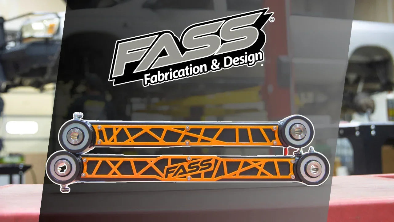 Pair of orange extended control arms for Ram 2500 3500 trucks, heavy-duty off-road suspension parts