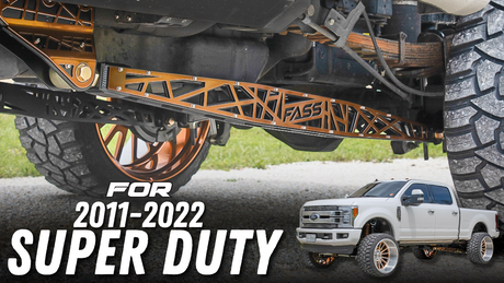 FASS Fabrication Traction Bar Kit_for_2011 to 2022 Ford F250/F350