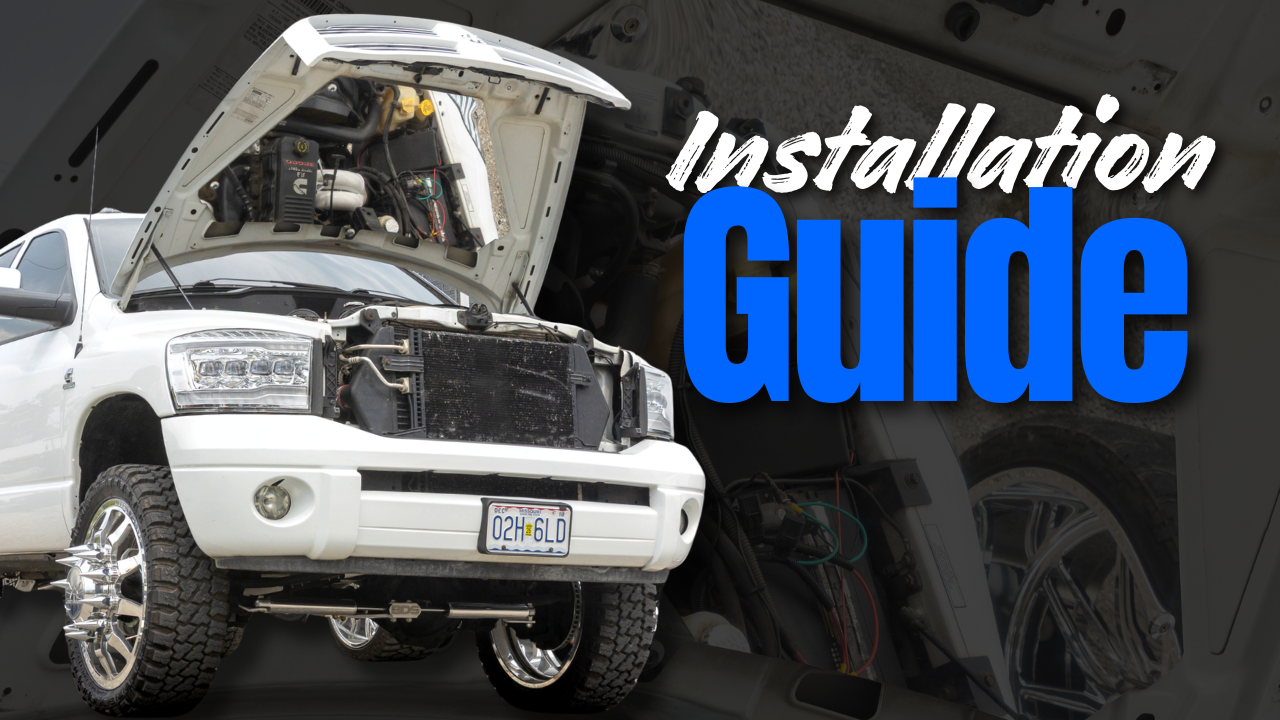 How to install a FASS Fab Bolt-In Hood Mirror for '03–'09 Ram 2500/3500