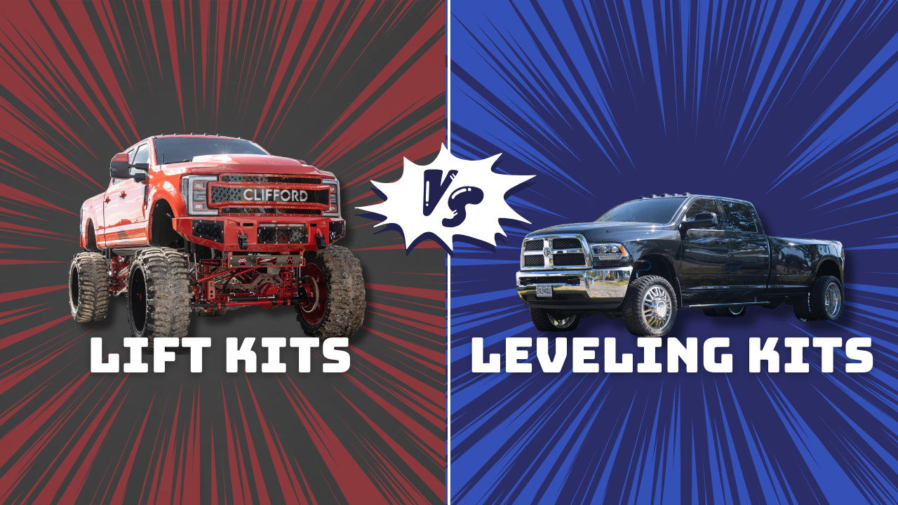 Lift Kits vs. Leveling Kits: What's the difference?
