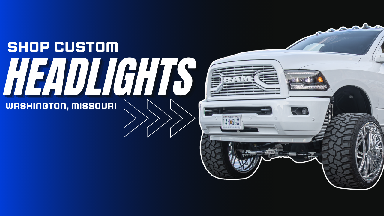 Custom Truck Headlights_FASS Motorsports_Washington, Missouri