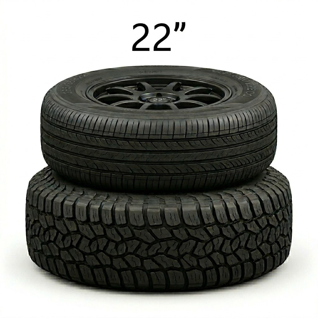 22" Tires