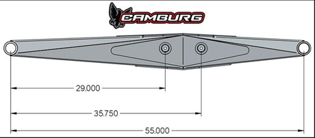 Camburg Race Series 55in. Lower Links (pair)