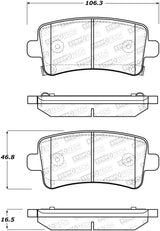 StopTech Street Brake Pads